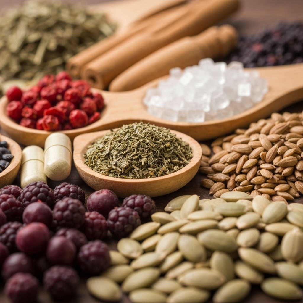 Ingrédients naturels pour compléments alimentaires