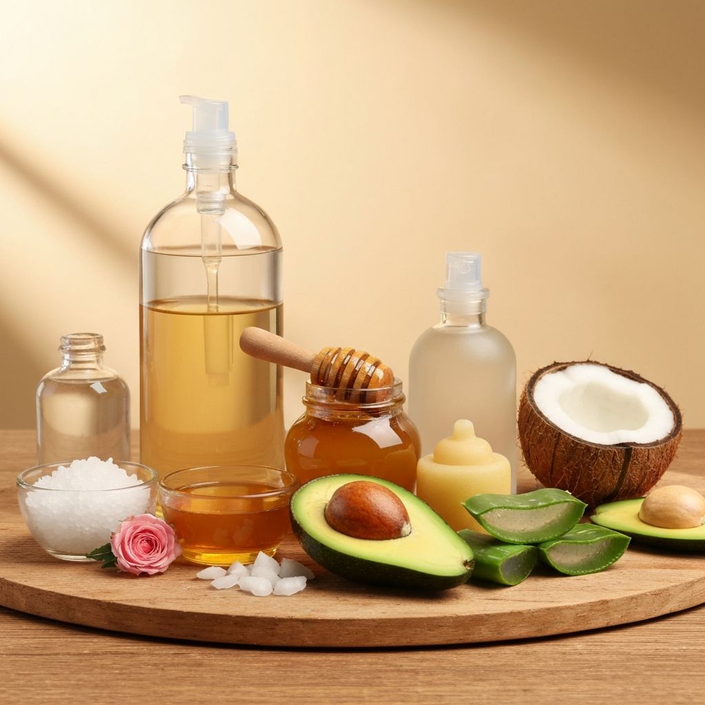 Soins naturels de la peau et hydratation